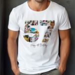 Tricou Personalizat Colaj Aniversare 57 ani