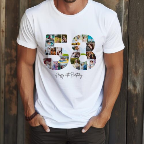 Tricou Personalizat Aniversare 58 ani