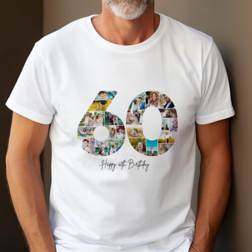 Tricou Personalizat Aniversare 60 ani