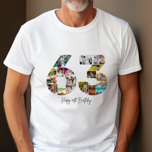 Tricou Personalizat Aniversare 63 ani