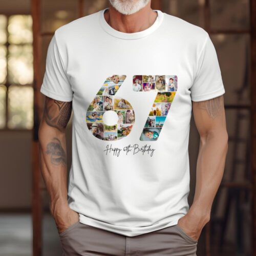 Tricou Personalizat Aniversare 67 ani