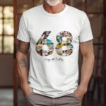 Tricou Personalizat Colaj Aniversare 68 ani
