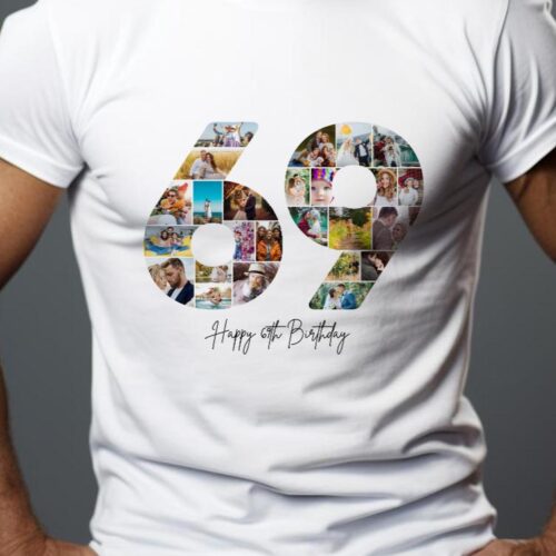 Tricou Personalizat Aniversare 69 ani
