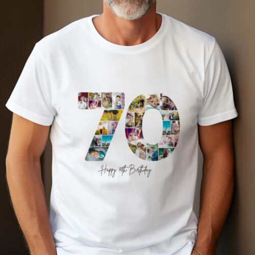 Tricou Personalizat Aniversare 70 ani