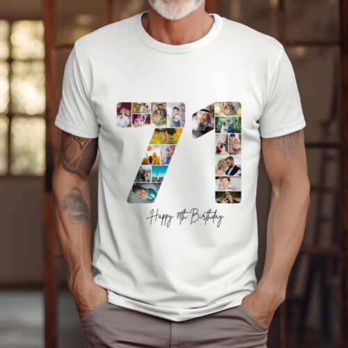 Tricou Personalizat Aniversare 71 ani