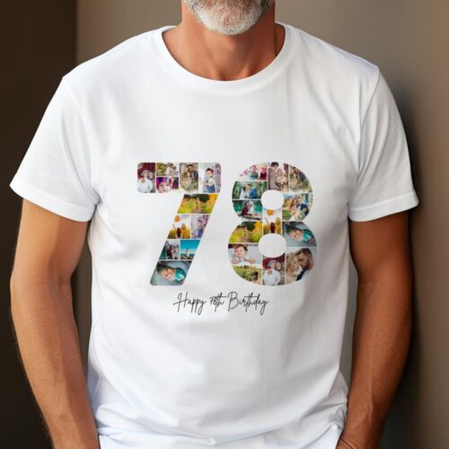 Tricou Personalizat Aniversare 78 ani