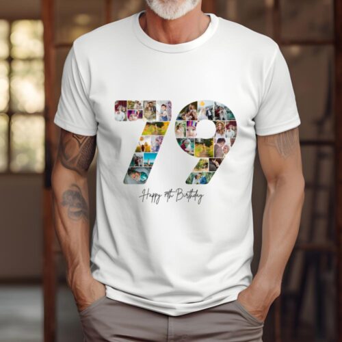 Tricou Personalizat Aniversare 79 ani