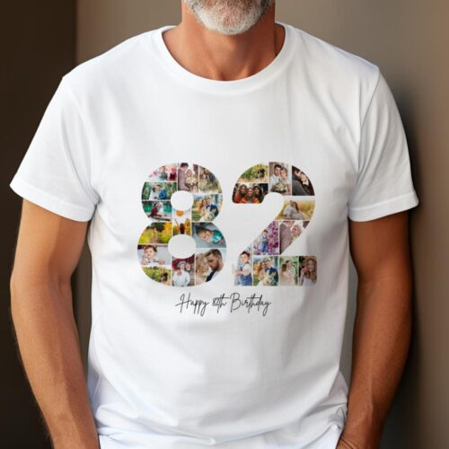 Tricou Personalizat Aniversare 82 ani
