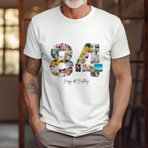 Tricou Personalizat Aniversare 84 ani