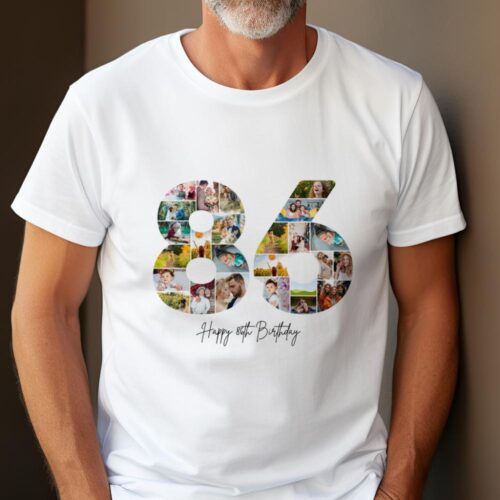 Tricou Personalizat Aniversare 86 ani