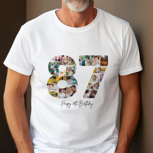 Tricou Personalizat Aniversare 87 ani