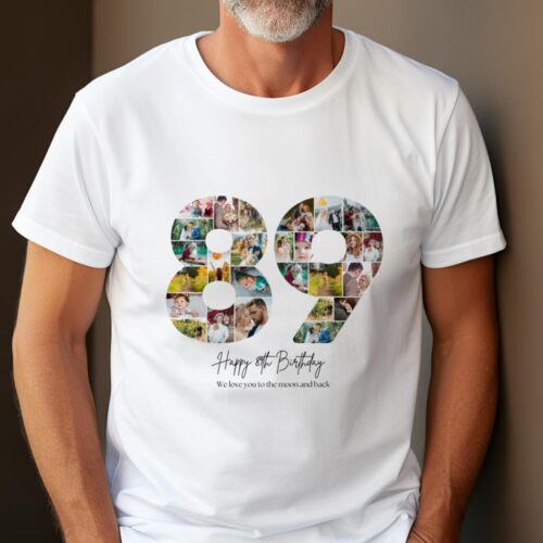 Tricou Personalizat Aniversare 89 ani