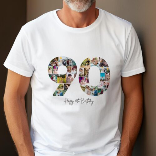 Tricou Personalizat Aniversare 90 ani
