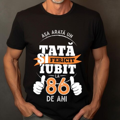 Tricou Așa Arata Un Tată fericit și iubit la 86 de ani