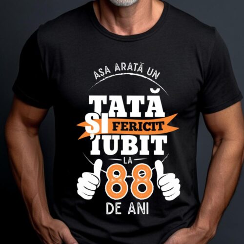 Tricou Așa Arata Un Tată fericit și iubit la 88 de ani