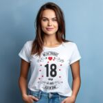 Tricou Mi-au trebuit 18 ani sa arat asa de bine MODEL 3