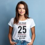 Tricou Mi-au trebuit 25 de ani să arăt așa de bine MODEL 4