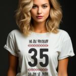 Tricou Mi-au trebuit 35 de ani să arăt așa de bine MODEL 4