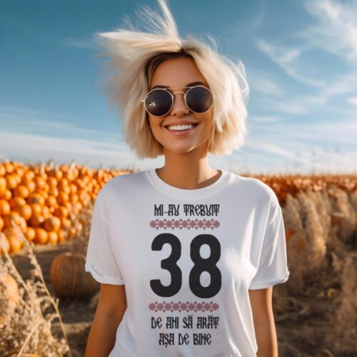 Tricou Mi-au trebuit 38 de ani sa arat asa de bine Model4