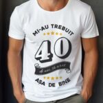 Tricou Mi-au trebuit 40 de ani sa arat atat de bine MODEL6