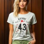 Tricou Mi-au trebuit 43 de ani sa arat asa de bine Model3