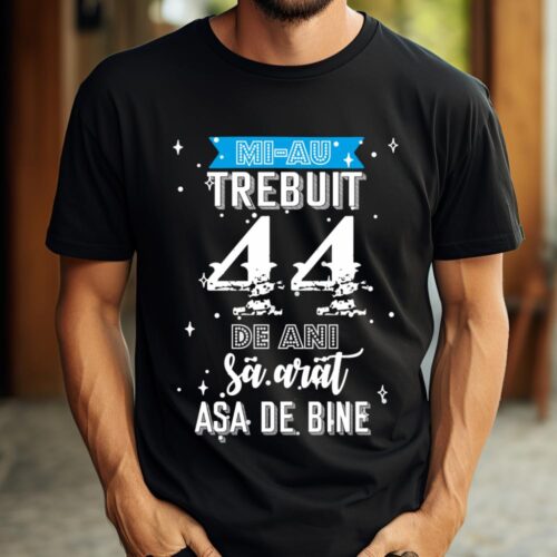 Tricou Mi-au trebuit 44 de ani sa arat asa de bine Model2