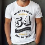 Tricou Mi-au trebuit 54 de ani sa arat asa de bine Model6
