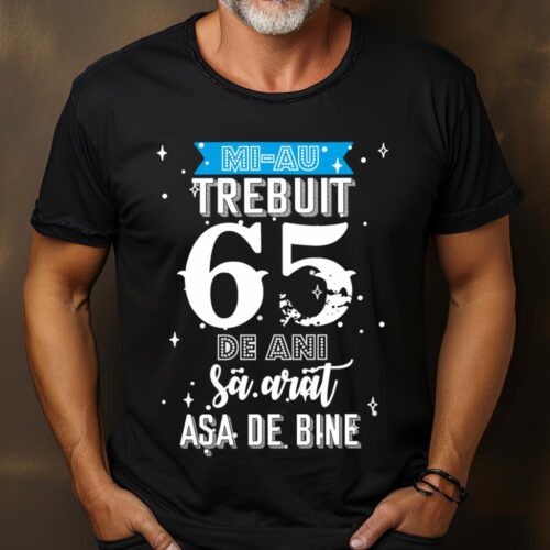 Tricou Mi-au trebuit 65 de ani sa arat asa de bine Model2