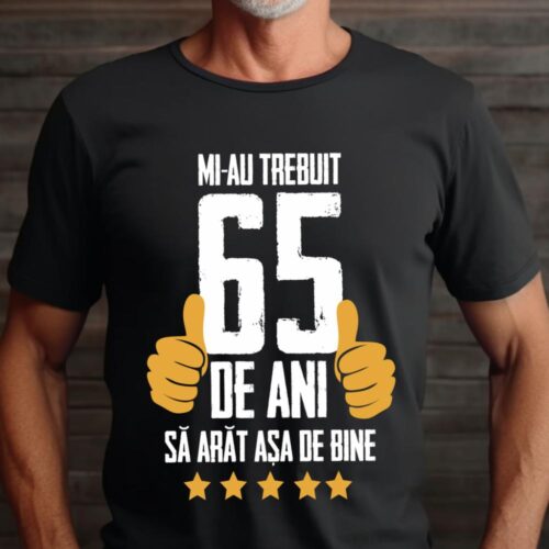 Tricou Mi-au trebuit 65 de ani sa arat asa de bine Model5