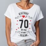 Tricou Mi-au trebuit 70 de ani sa arat asa de bine MODEL 3