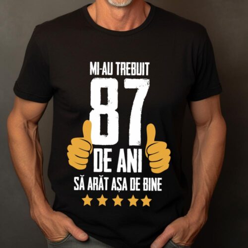Tricou Mi-au trebuit 87 de ani sa arat asa de bine Model5
