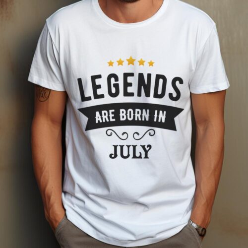 Tricou Personalizat Legends are born in JULY MODEL 2_tricou4