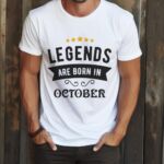 Tricou Legends are born in Octomber
