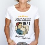 Tricou Personalizat Vintage 1971 Original Edition
