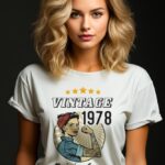 Tricou Personalizat Vintage 1978 Original Edition