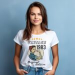 Tricou Personalizat Vintage 1983 Original Edition