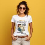 Tricou Personalizat Vintage 1991 Original Edition