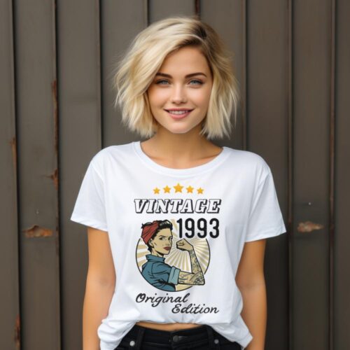 Tricou Personalizat Vintage 1993 Original Edition