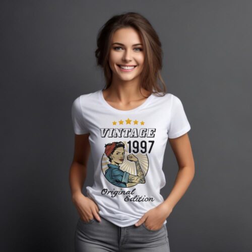 Tricou Personalizat Vintage 1997 Original Edition