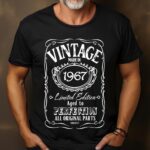 Tricou Personalizat Vintage Made In 1967 Aged to Perfection