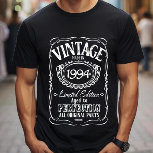 Tricou Personalizat Vintage Made In 1994 Aged to Perfection