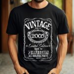 Tricou Personalizat Vintage Made In 2005 Aged to Perfection