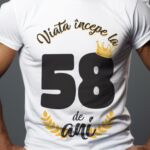 Tricou Viata Incepe La 58 de ani Model2