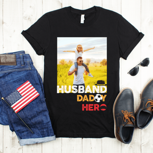 Tricou-Personalizat-Husband-Daddy-Hero
