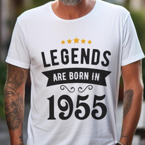 Tricou Personalizat Legends are born in 1955 MODEL2_tricou16_new