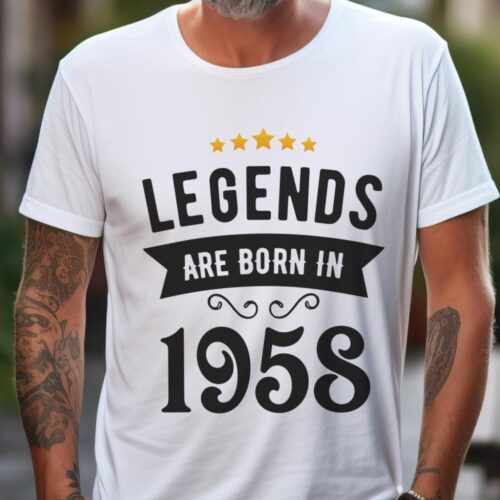 Tricou Personalizat Legends are born in 1958 MODEL2_tricou16_new