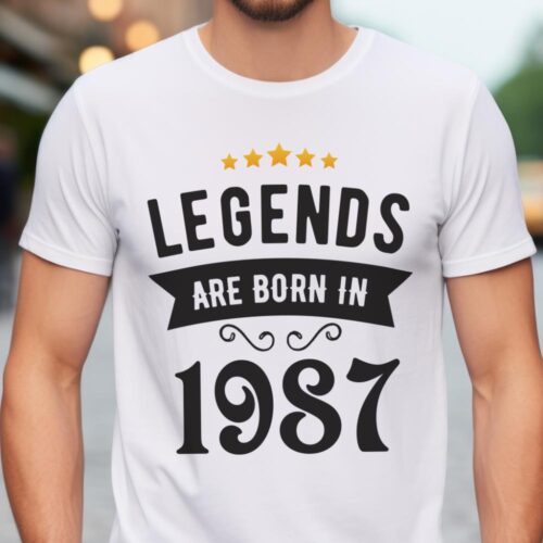 Tricou Personalizat Legends are born in 1987 MODEL2_tricou7_new