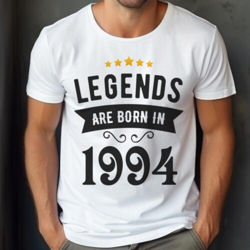 Tricou Personalizat Legends are born in 1994 MODEL2_tricou2_new