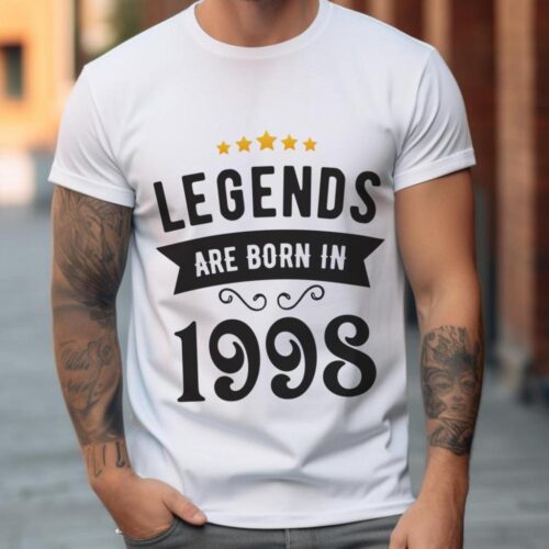 Tricou Personalizat Legends are born in 1998 MODEL2_tricou14_new