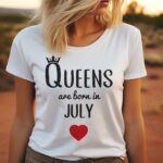 Tricou Queens are born in July